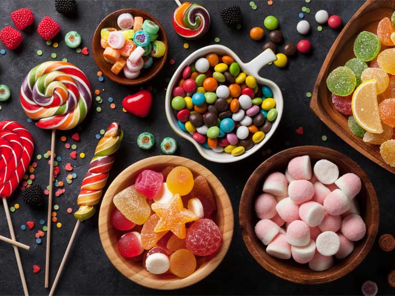 Organic Food Ingredients Applied in Confectionery