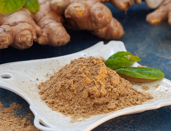 organic dry ginger powder
